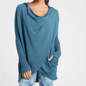 Athleta Purana Wrap Sweatshirt